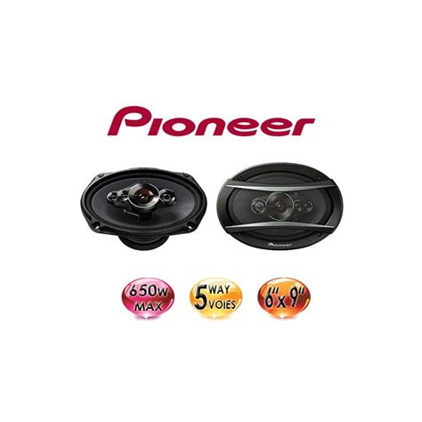 pioneer 650 watt 5 yollu oval hoparlör